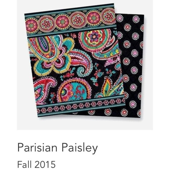 New VERA BRADLEY Parisian Paisley 2016Smart Phone Wristlet Wallet Lippies - Picture 17 of 17